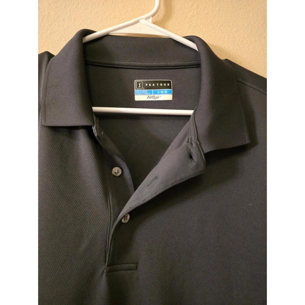 PGA tour Grey Polo (L)